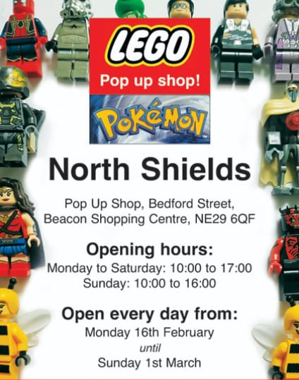 Lego Pop Up Shop